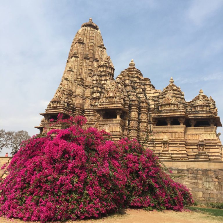 Khajuraho-temple-flower